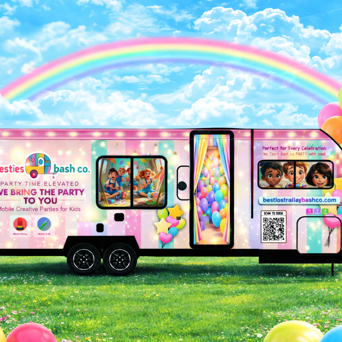 5 Reasons Why Mobile Party Trailers Are Every Parent's Dream Come True 🎈
