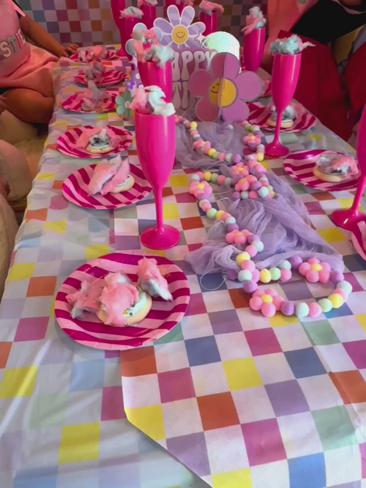 Cotton Candy Cookies & Drinks